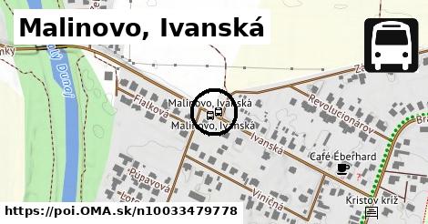 Malinovo, Ivanská