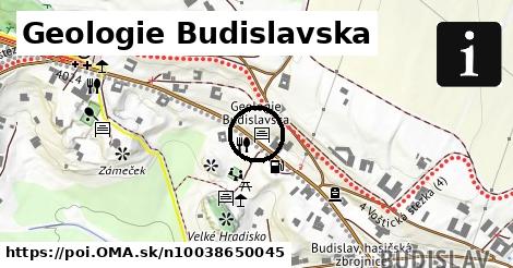 Geologie Budislavska