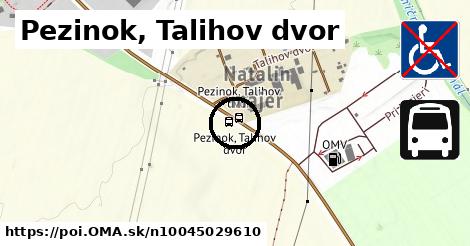 Pezinok, Talihov dvor