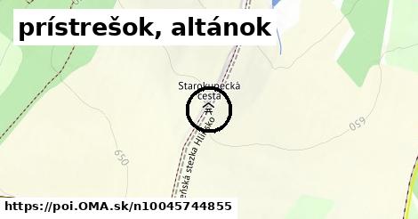 prístrešok, altánok