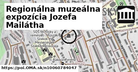 Regionálna muzeálna expozícia Jozefa Mailátha