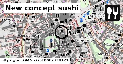 New concept sushi