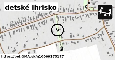 detské ihrisko