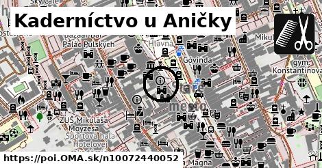 Kaderníctvo u Aničky