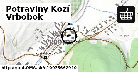 Potraviny Kozí Vrbobok