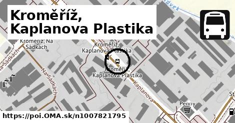 Kaplanova, Plastika