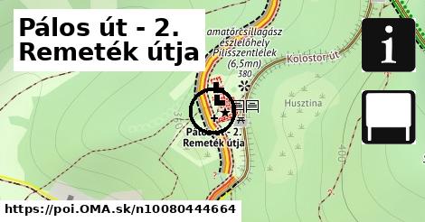 Pálos út - 2. Remeték útja