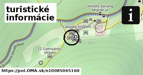 turistické informácie