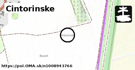 Cintorinske