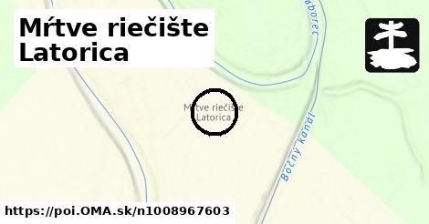 Mŕtve riečište Latorica