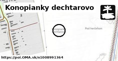 Konopianky dechtarovo