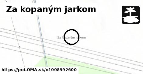 Za kopaným jarkom