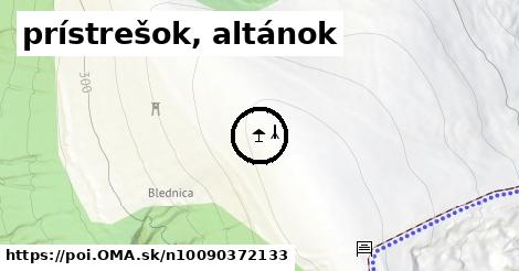 prístrešok, altánok