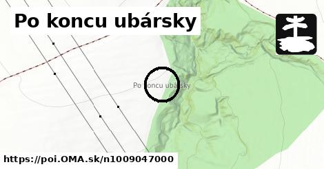 Po koncu ubársky