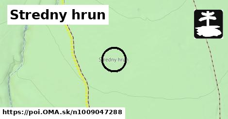 Stredny hrun