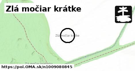 Zlá močiar krátke