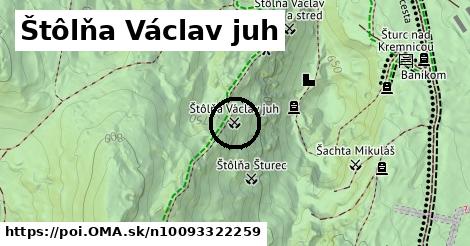 Štôlňa Václav juh