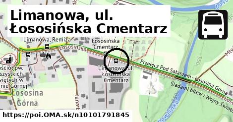 Limanowa, ul. Łososińska Cmentarz