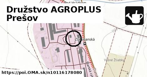 Družstvo AGROPLUS Prešov