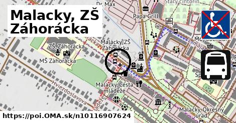 Malacky, ZŠ Záhorácka