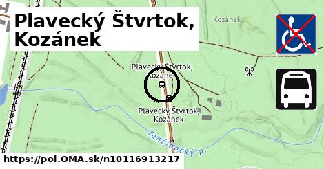 Plavecký Štvrtok, Kozánek