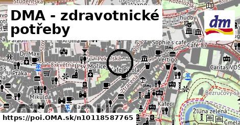 DMA - zdravotnické potřeby