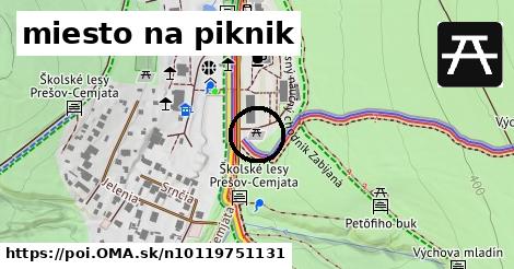 miesto na piknik