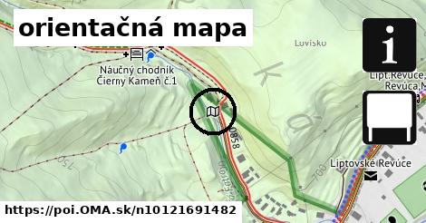 orientačná mapa