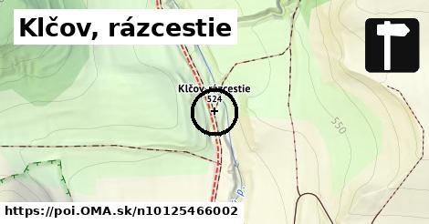 Klčov, rázcestie