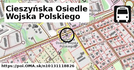 Cieszyńska Osiedle Wojska Polskiego