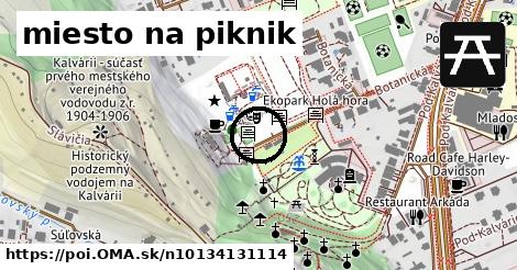 miesto na piknik