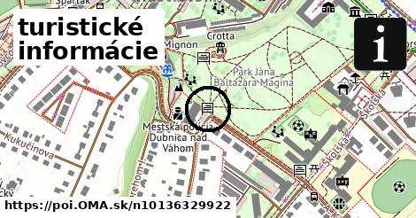 turistické informácie