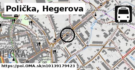 Polička, Hegerova