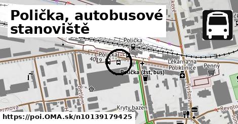 Polička, autobusové stanoviště