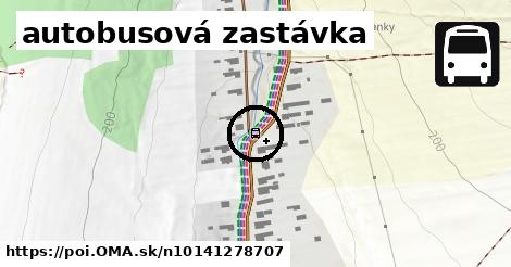 autobusová zastávka