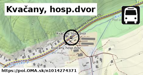 Kvačany, hosp.dvor