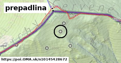 prepadlina