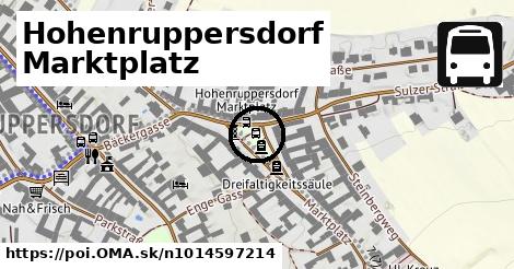 Hohenruppersdorf Marktplatz