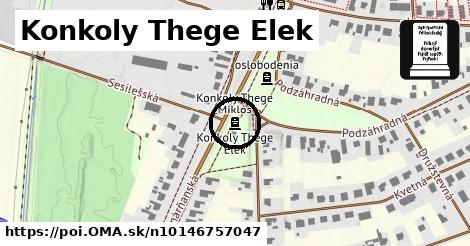 Konkoly Thege Elek