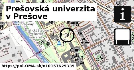 Prešovská univerzita v Prešove