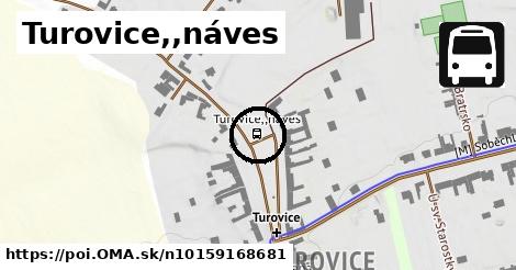 Turovice,,náves