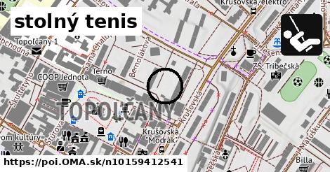 stolný tenis