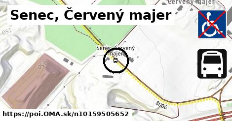 Senec, Červený majer