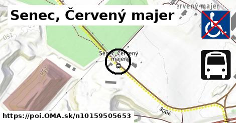 Senec, Červený majer