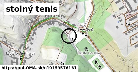 stolný tenis