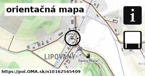 orientačná mapa