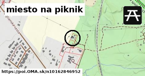 miesto na piknik