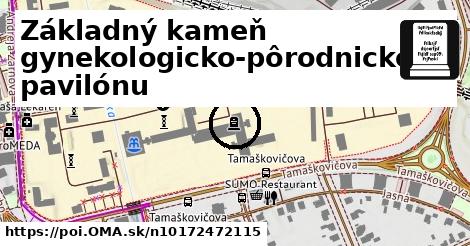 Základný kameň gynekologicko-pôrodnického pavilónu