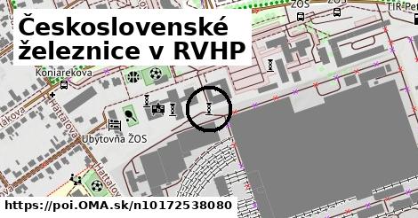 Československé železnice v RVHP