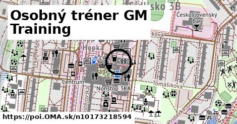 Osobný tréner GM Training